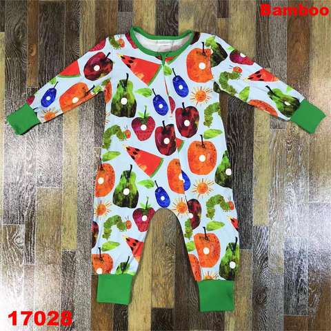 bamboo toddler pajamas juice bottle print