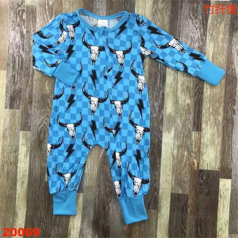 wholesale whatnot ready to ship blind box bamboo clothes toddler sleepers character print baby bamboo zippy pajamas mystery b